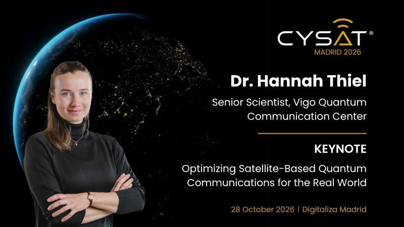 Dr. Hannah Thiel, Senior Scientist at Vigo Quantum Communication Center, keynote: Optimizing Satellite-Based Quantum Communications for the Real World